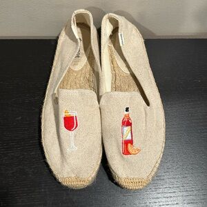 Soludos Aperol Spritz Espadrille Flats